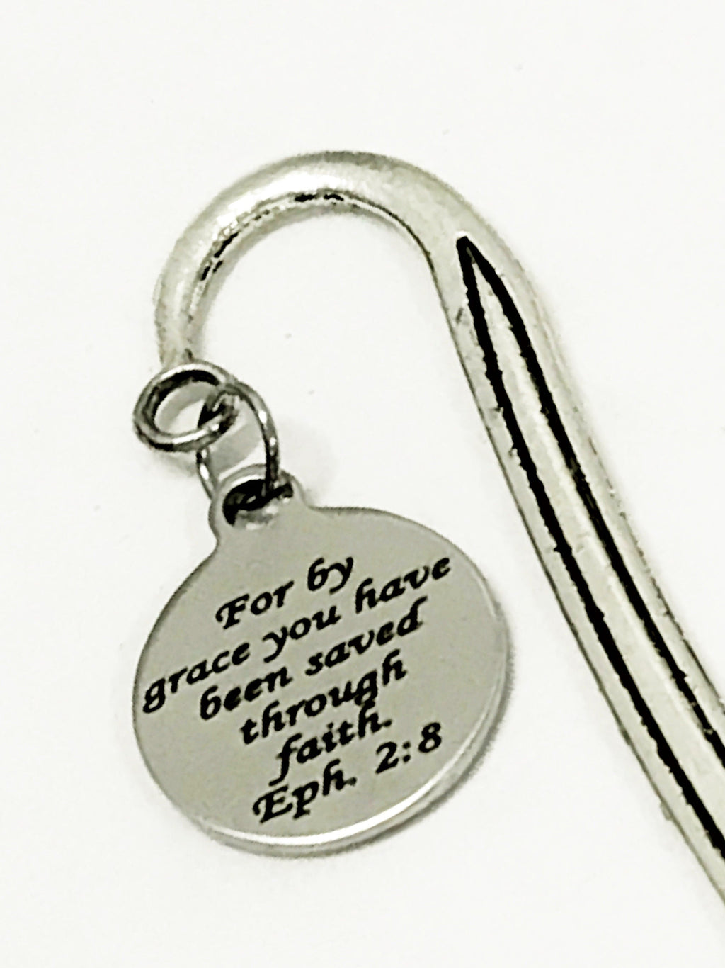 Christian Bookmark, Saved By Grace Through Faith Bookmark, Eph 2 8 Bookmark, Christian Gifts, Christian Planner Accessories, Baptism Gift