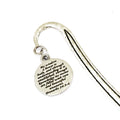 Bookmark Charm, By Wisdom A House Is Built Bookmark, Planner Charm Accessories, Hook Bookmark, Newlywed Planner Gift, Christian Home Gift