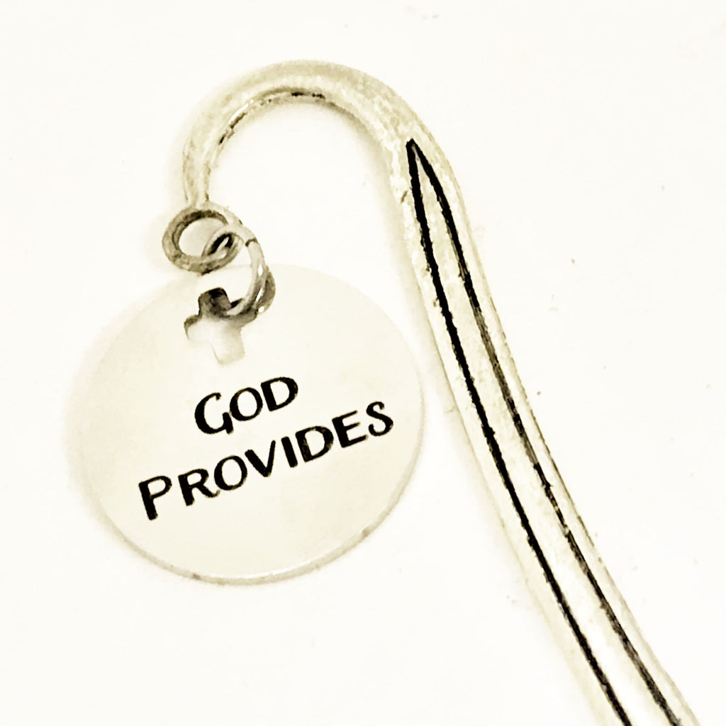 God Provides Bookmark, Reader Gifts, Bible Bookmark, Planner Accessories, Christian Bookmark, Christian Reader Gift, Planner Bookmark