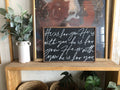 He is for you Christian wood sign modern home decor