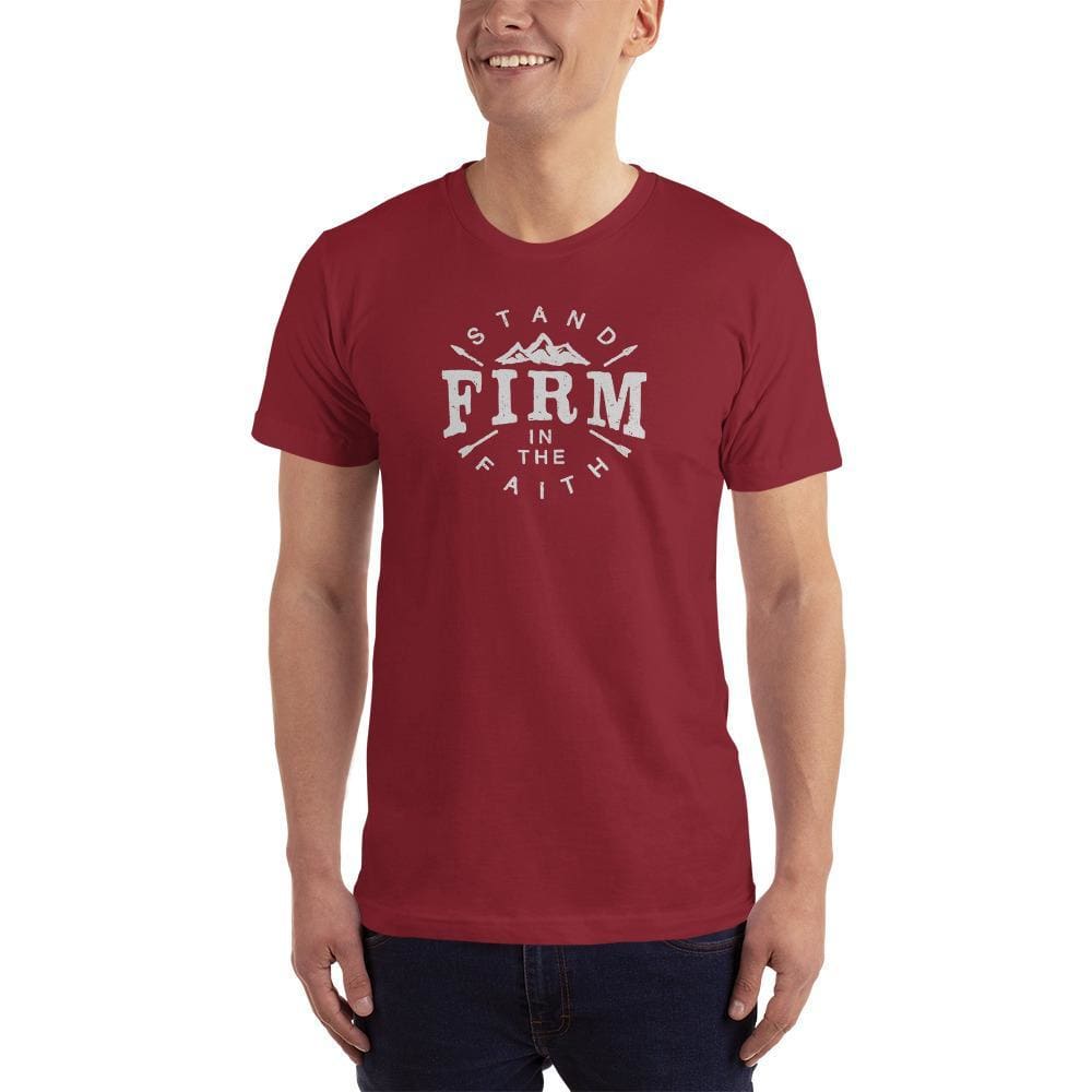 Men's Stand Firm in the Faith Christian T-Shirt